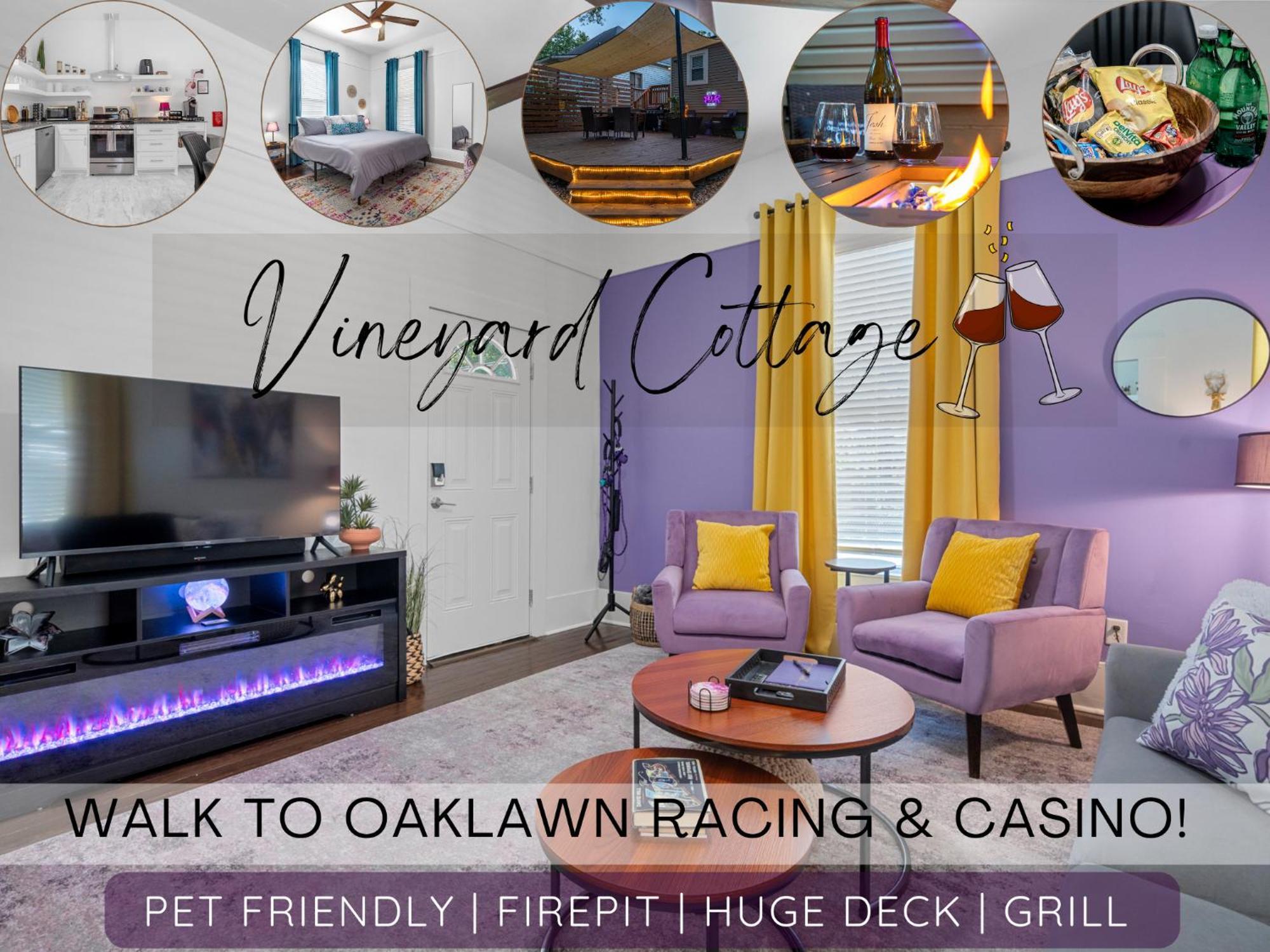Vineyard Cottage-Pet Friendly & Walk To Oaklawn! Hot Springs Bagian luar foto
